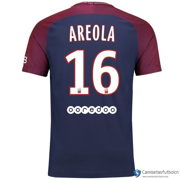 Camiseta Paris Saint Germain Primera equipo Areola 2017-18